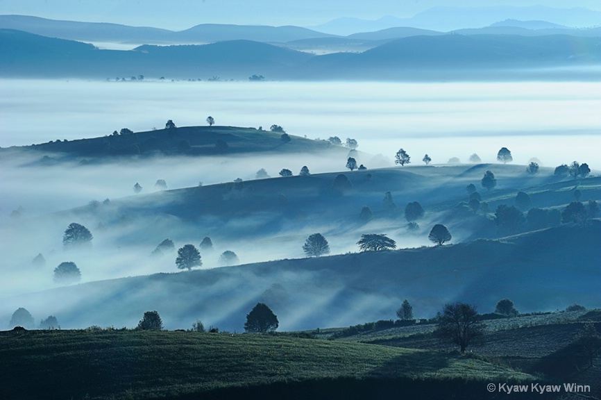 Winter Morning in Shan State