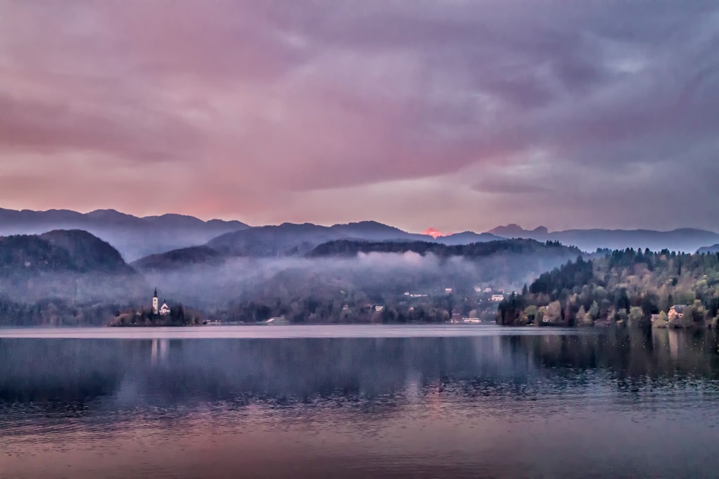 Lake Bled Sunset  0558