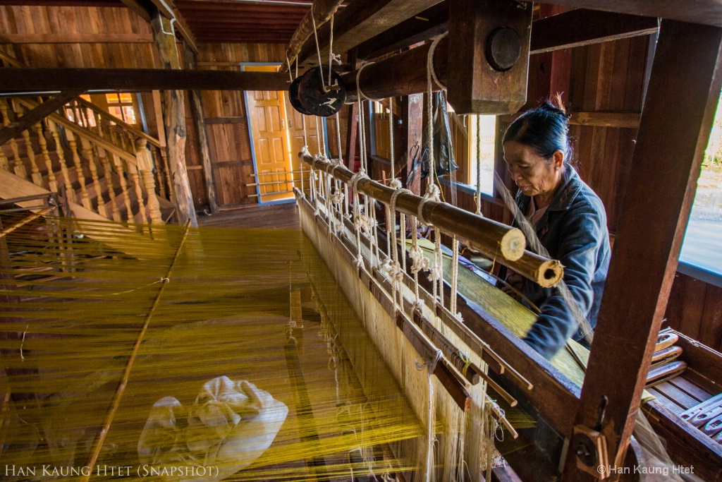 Making traditional dress