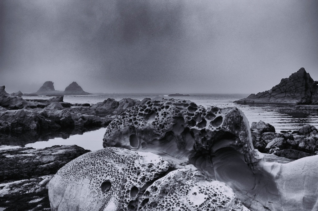 Some strange rock formations on the Oregon coast