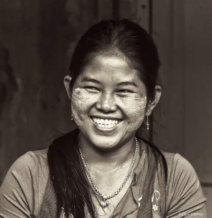 Girl from Myanmar