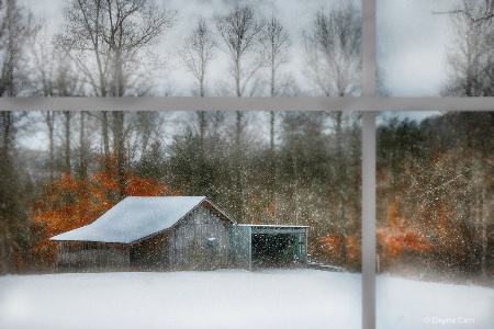 Watching Winter Thru The Window