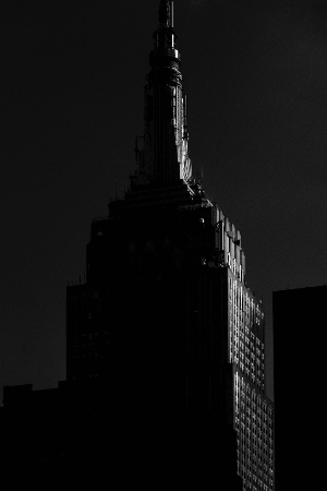 Empire State Buiding at dusk