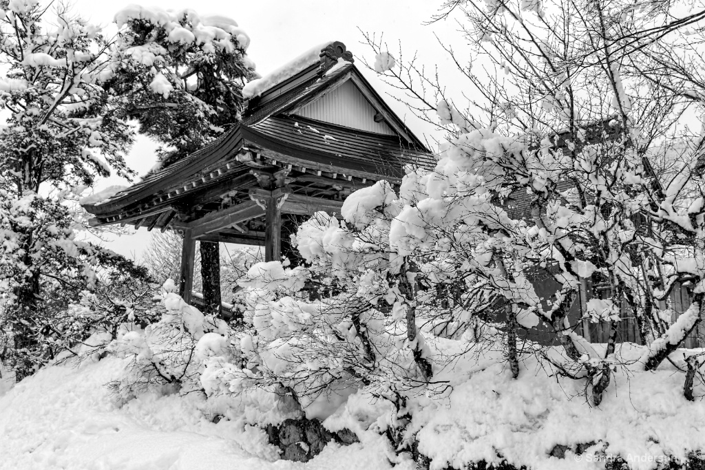 Temple In The Snow
