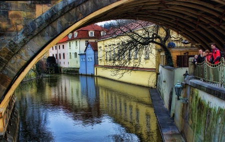 A Canal in Prague