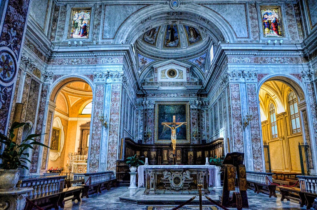 The Altar At Sorrento Cathedral