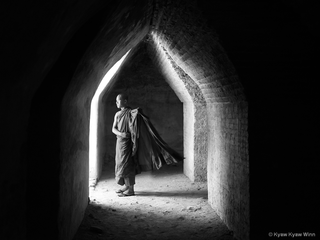 The Buddhist Monk - ID: 15516347 © Kyaw Kyaw Winn