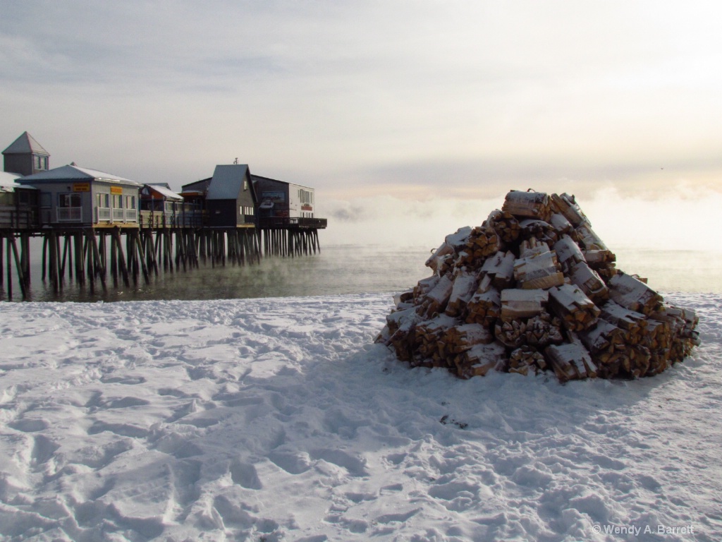 Bonfire Awaits - ID: 15516431 © Wendy A. Barrett