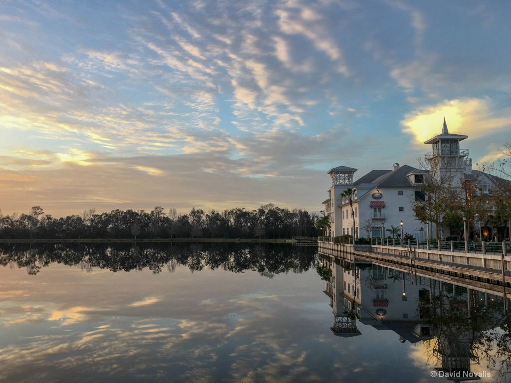 Sunrise at the Celebration Town Center