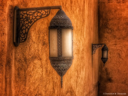 ~ ~ LAMPS ON THE WALL ~ ~ 