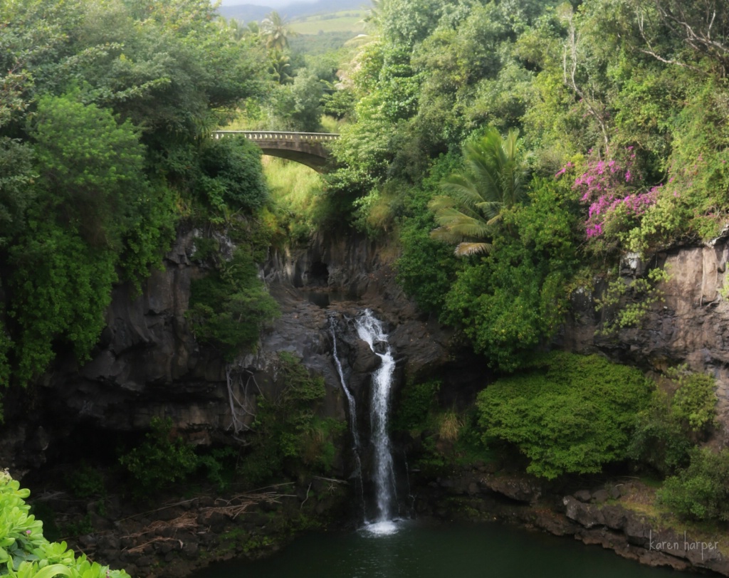 Peaceful Waterfall