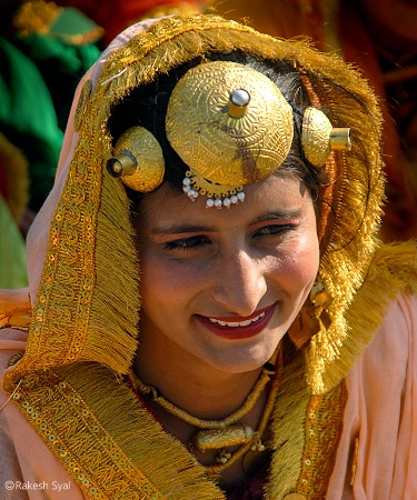 INDIAN VILLAGE GIRL SMILING
