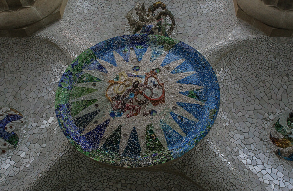 Mosaic Artistry by Antoni Gaudi