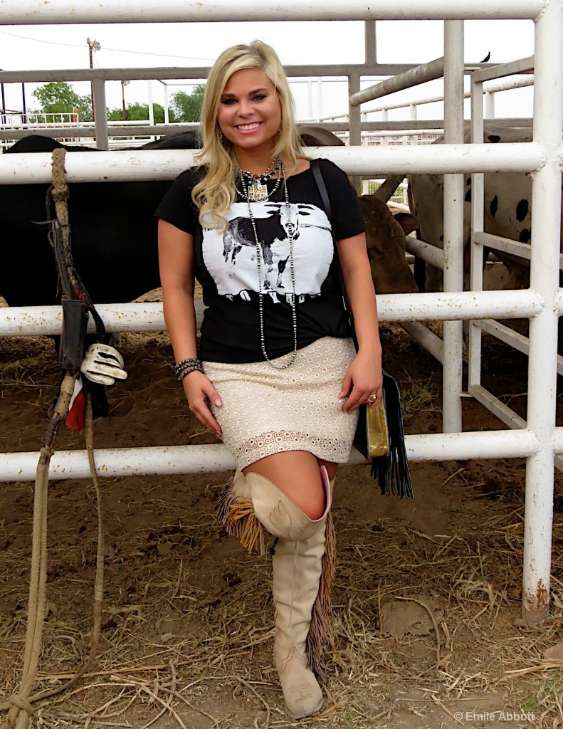 Cowgirl Smiles - ID: 15519653 © Emile Abbott