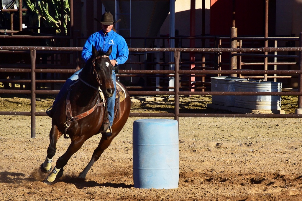 Barrel Racing at White Stallion Ranch