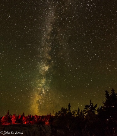 Milky Way at Cadillac Mountain