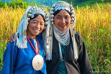 Akhar Women from Myanmar