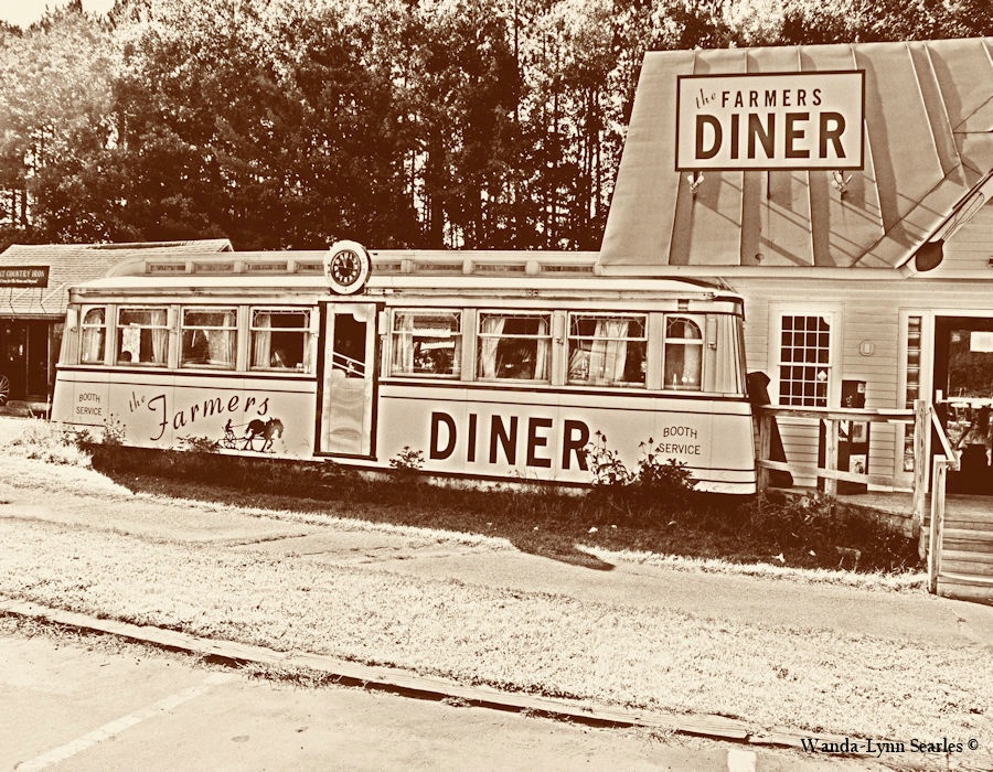 The Farmers Diner - Vintage effect