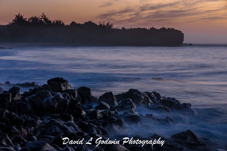 Kauai - Misty Morning Sunrise 