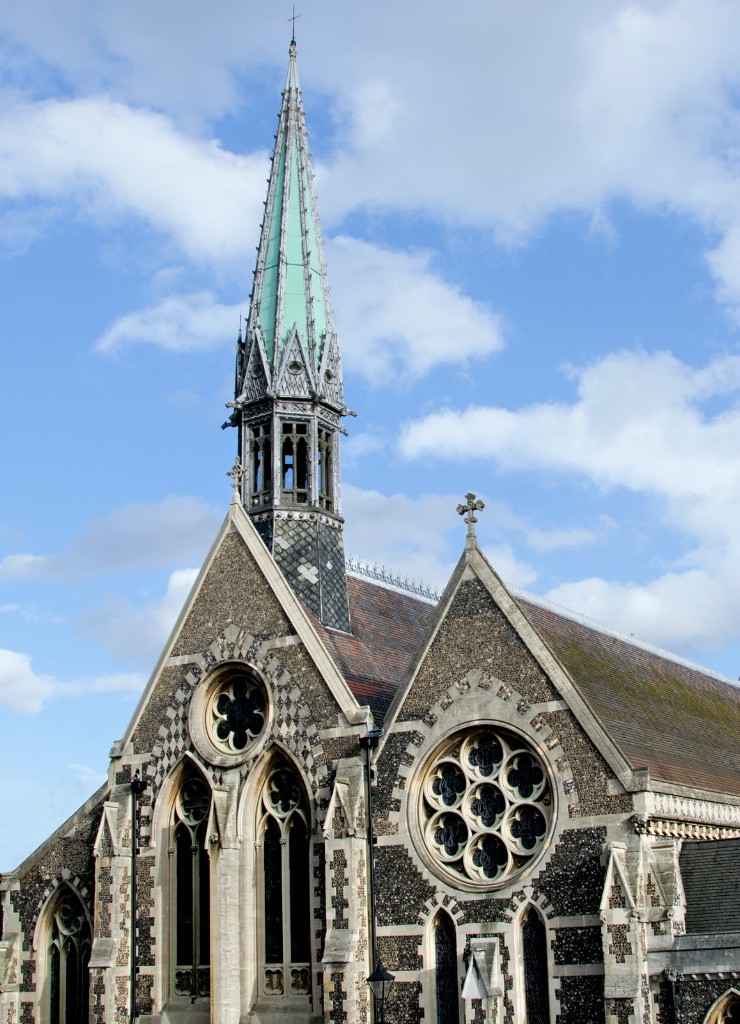 Added on spire to Harrow School chapel
