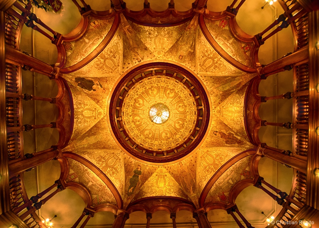 Inside view of a dome in St. Agustine, FL