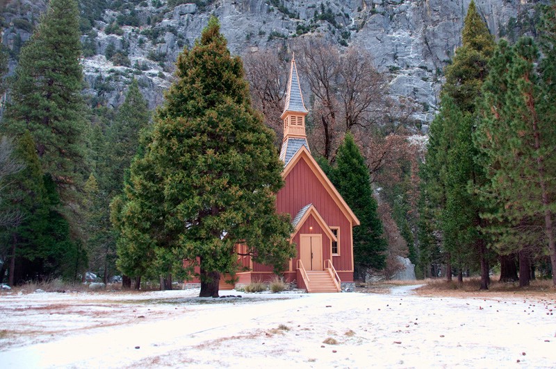 Yosemite Chapel - ID: 15529631 © Kelley J. Heffelfinger