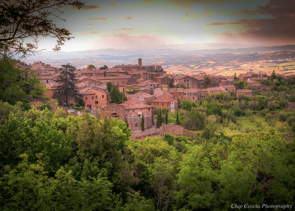 Cityscape in Tuscany