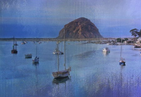 Morro Bay, CA. Painted