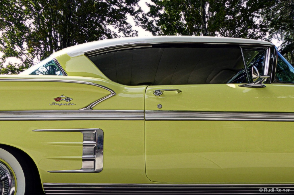 Chrome trim design 60 years ago
