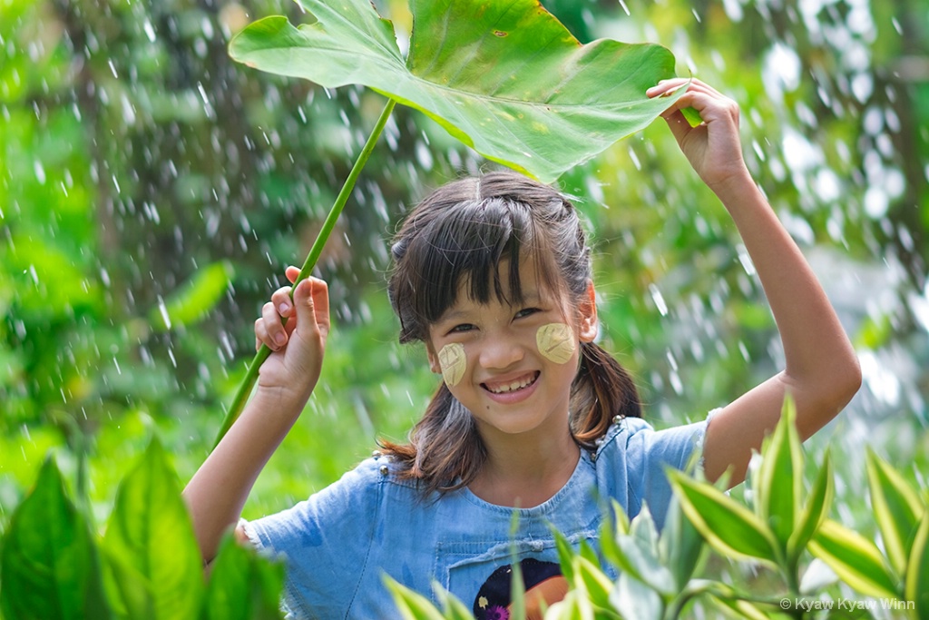 Smile of Burmese Girl