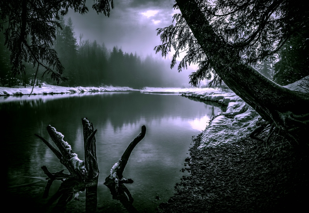 Early Morning on McDonald Creek