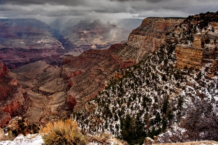 Storm in the Canyon