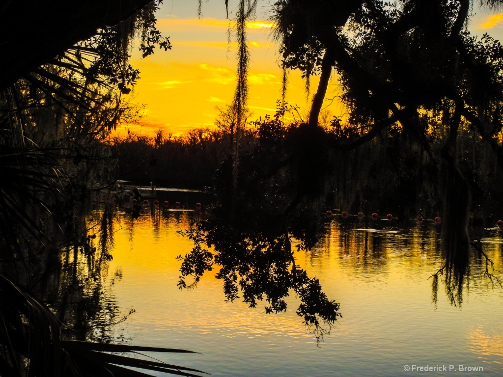 Blue Springs Sunset