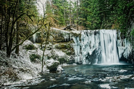 Winter At The North Falls