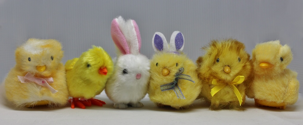Cute Chicks and Bunny - ID: 15548603 © Theresa Marie Jones