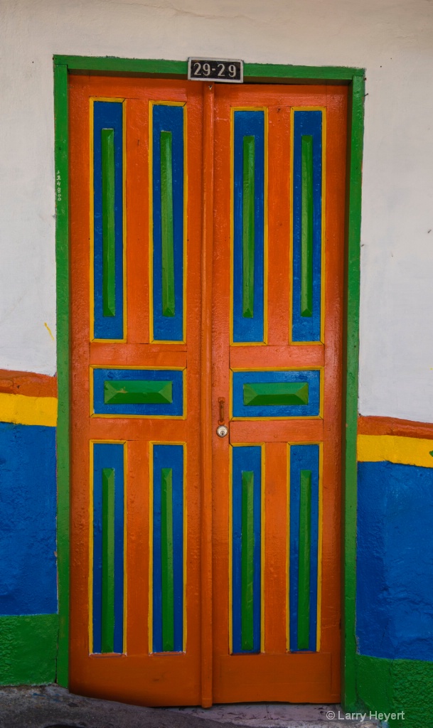 Colorful Door # 3 - ID: 15549968 © Larry Heyert