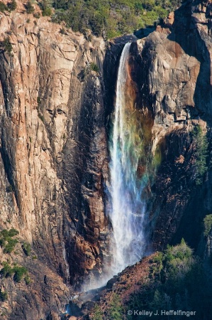 Rainbow in Bridalveil Falls