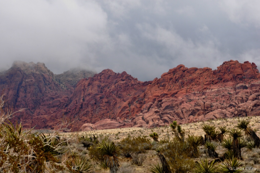 Storm Clouds Over Red Rock Canyon