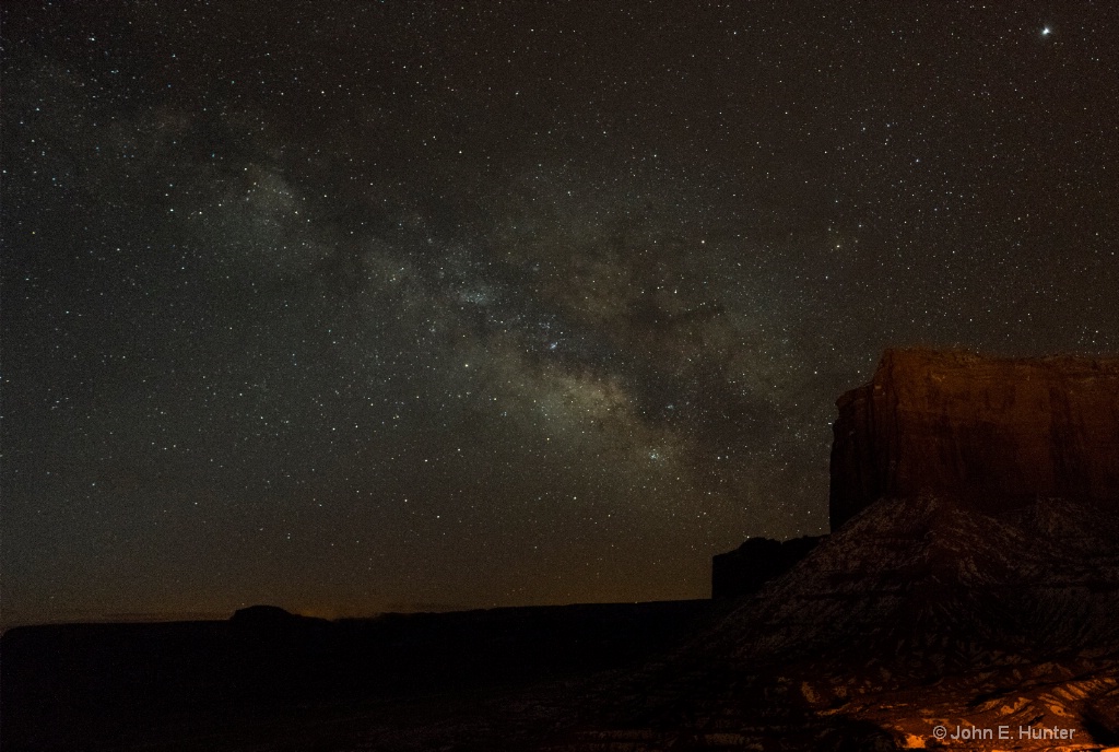 Milky Way at Mitchell Mesa Point - ID: 15551406 © John E. Hunter