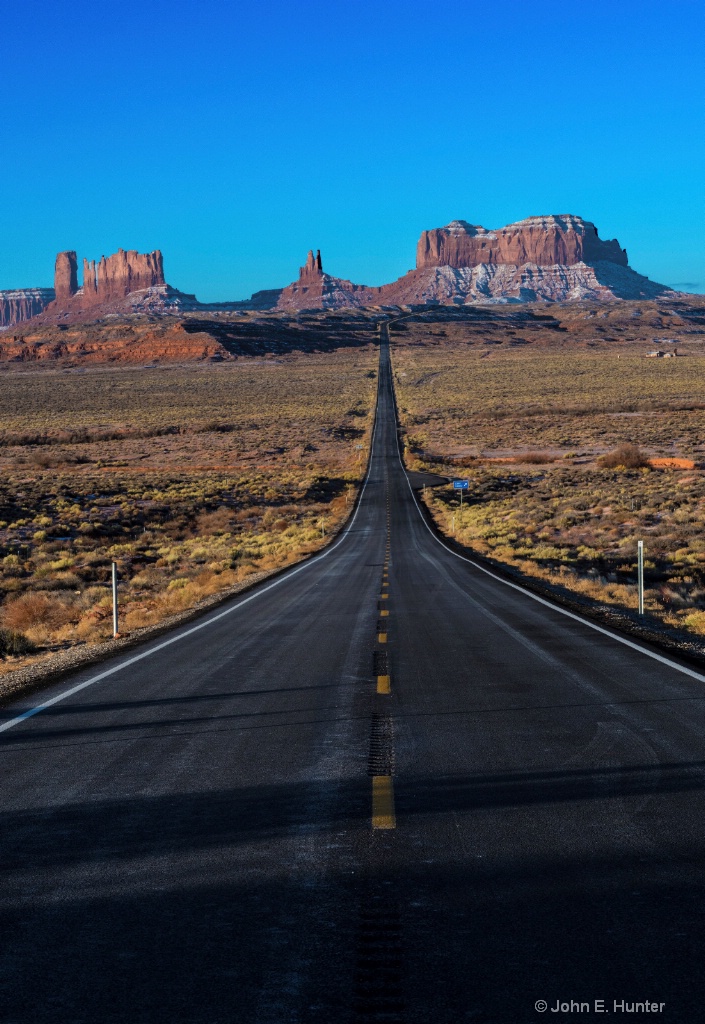 Approaching Monument Valley from the East