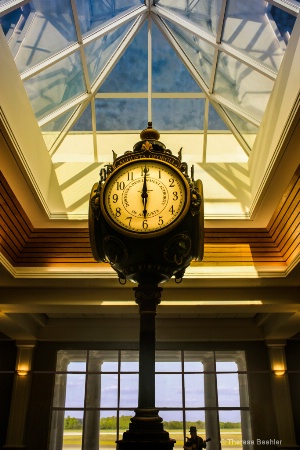 Augusta Airport Clock