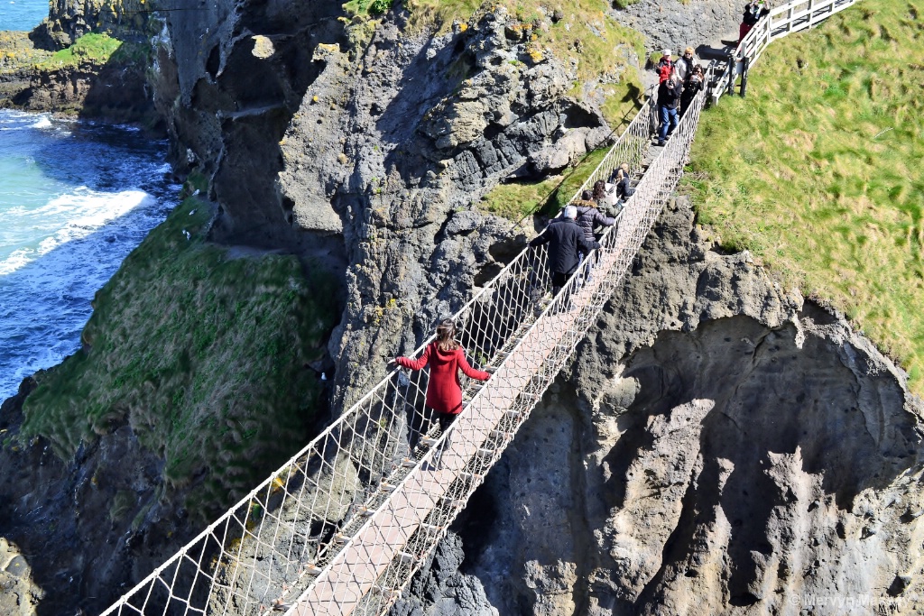 The Carrick-a-Rede Rope Bridge