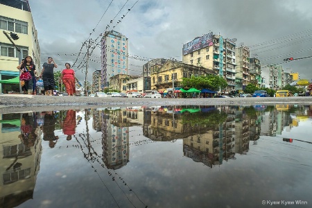 Reflection of City