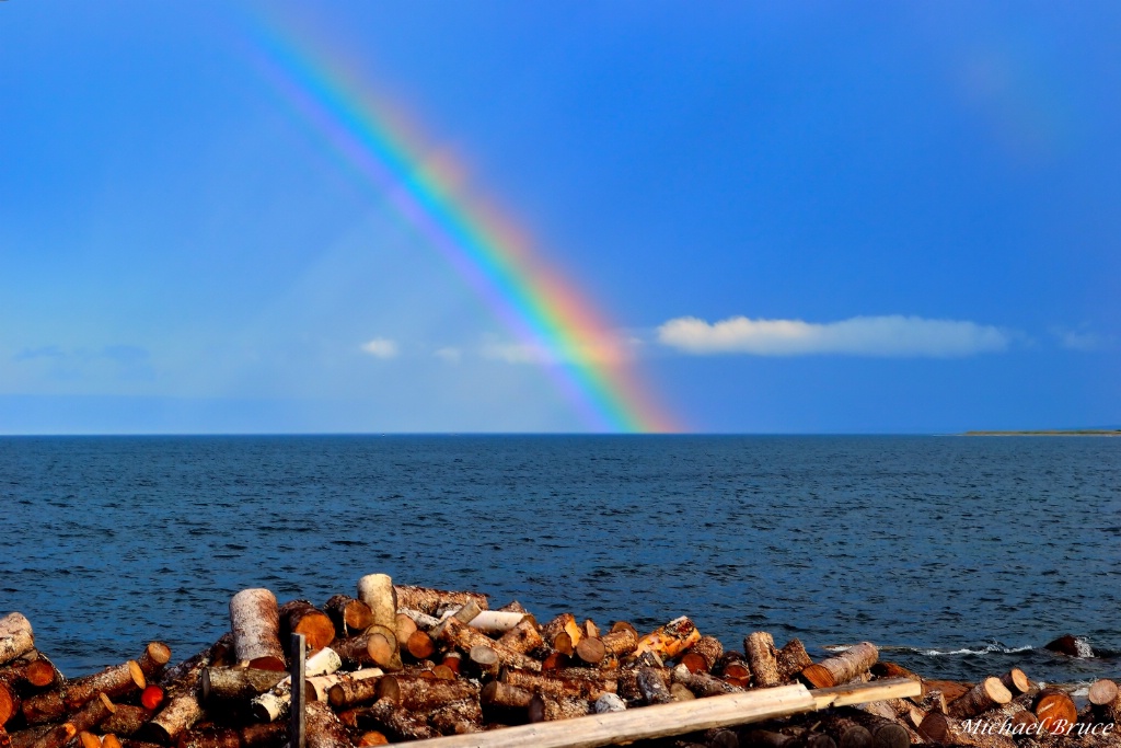 Rainbow and Wood