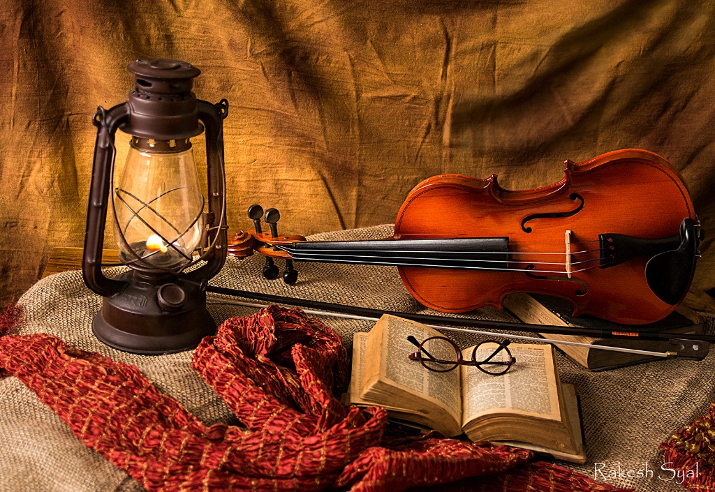 STILL LIFE WITH VIOLIN