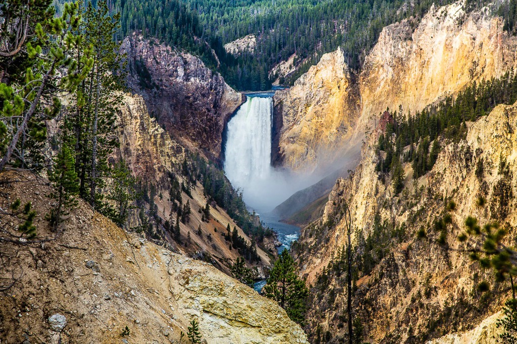 Lower Yellowstone Fall