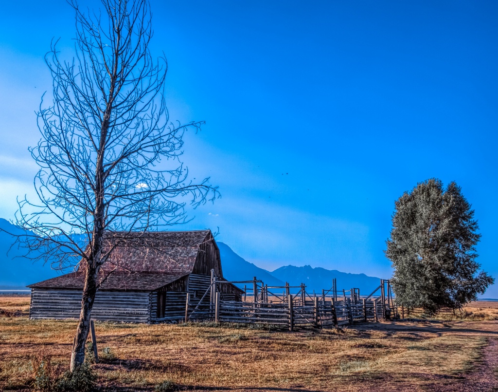 Mormon Row Barn -- Grand Tetons