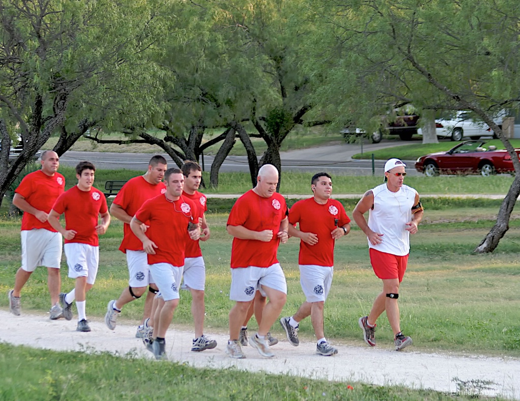 Firemen Recruits in Del Rio