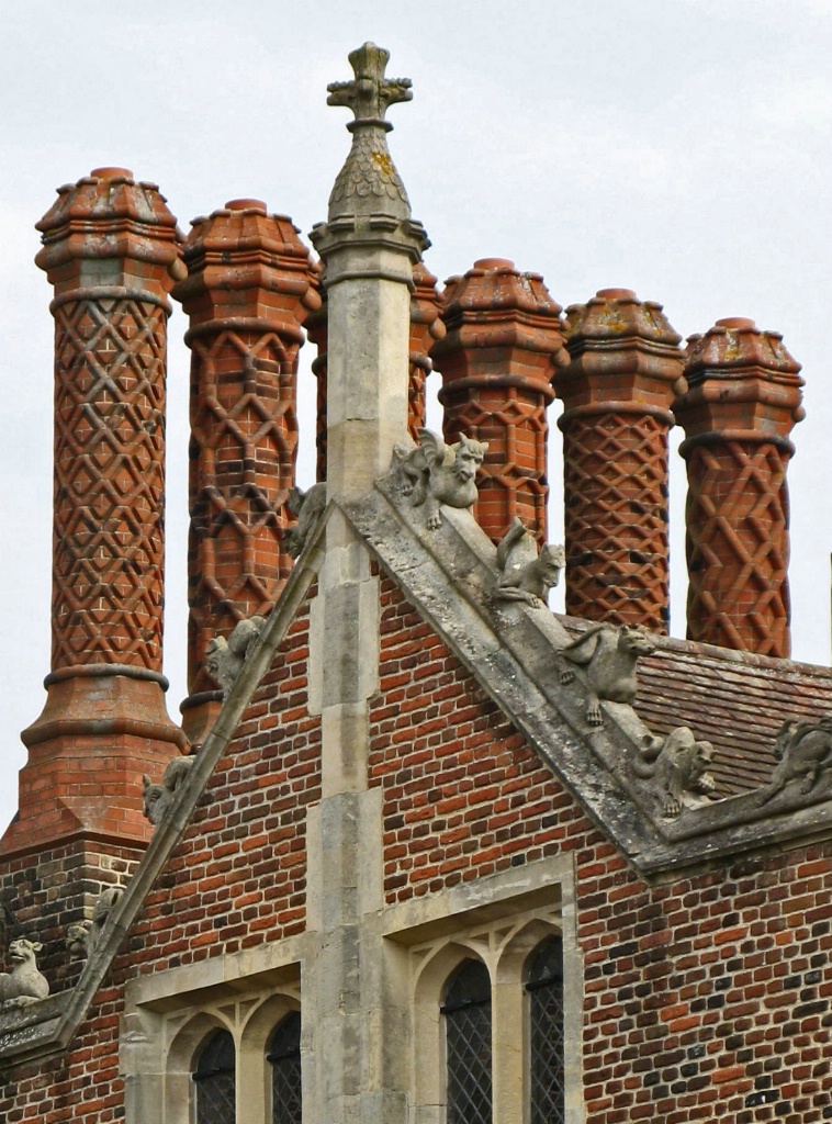 Tudor Brick Chimneys
