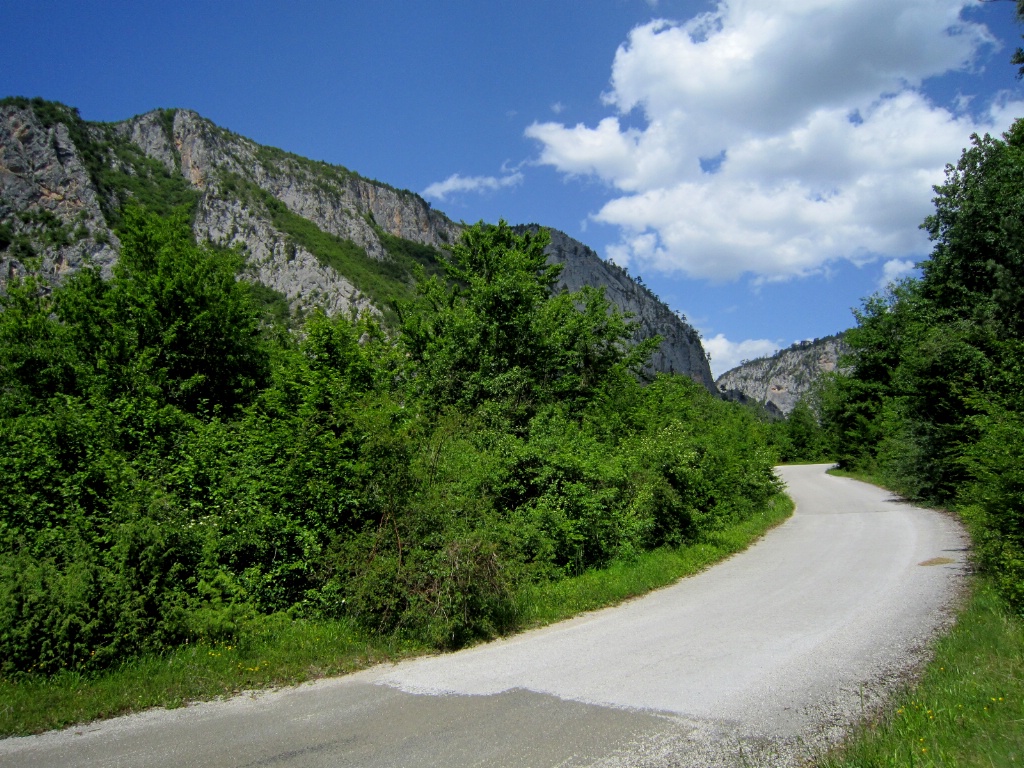 Mountain and Road